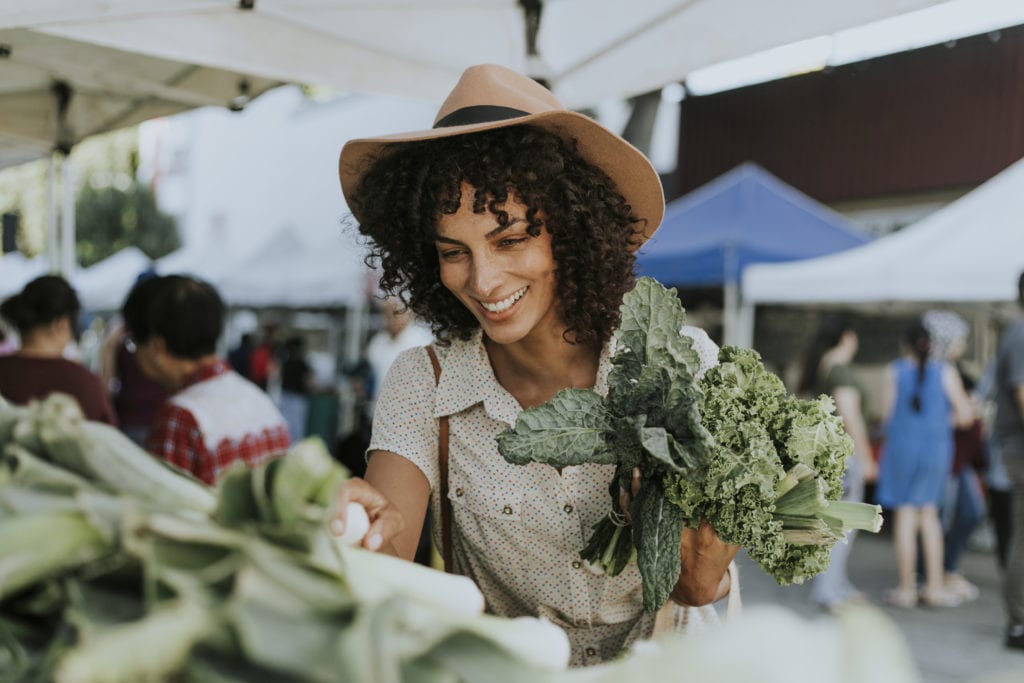 healthy woman