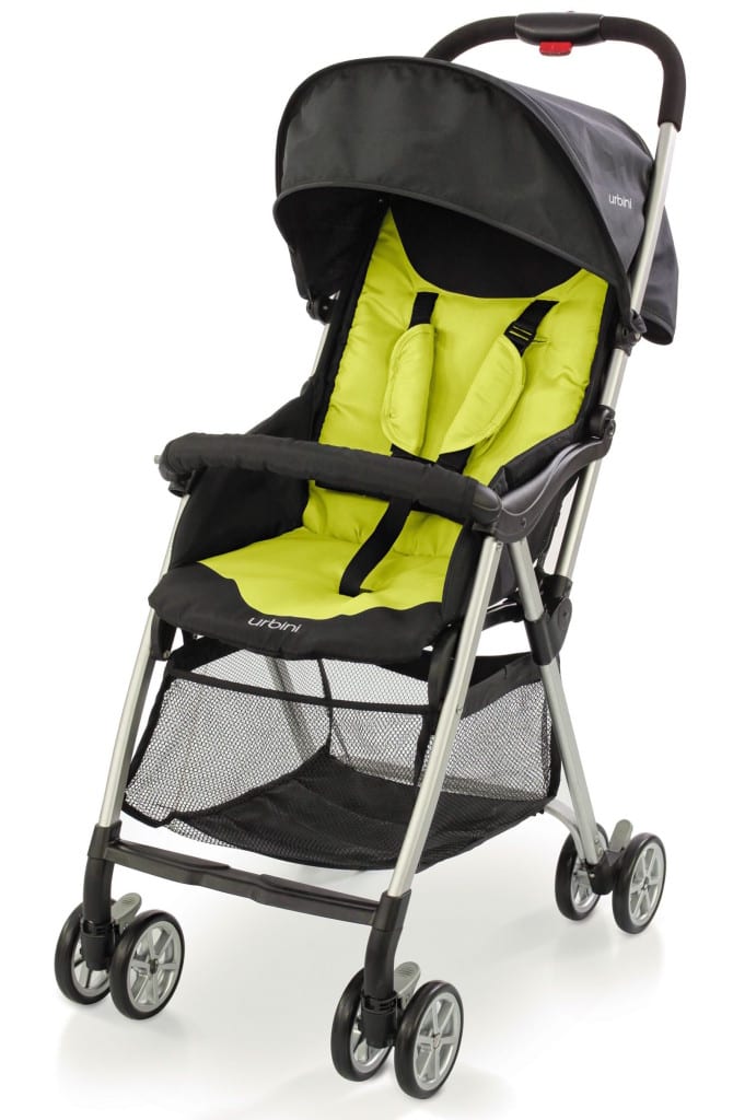 purple urbini stroller