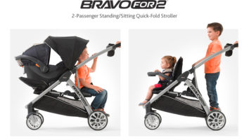 bravo sit and stand stroller